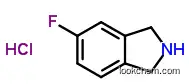 Molecular Structure of 685565-15-5 (5-Fluoro isoindoline hydrochloride)